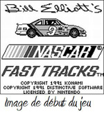 une photo d'Ã©cran de Bill Elliot s Nascar Fast Tracks sur Nintendo Game Boy